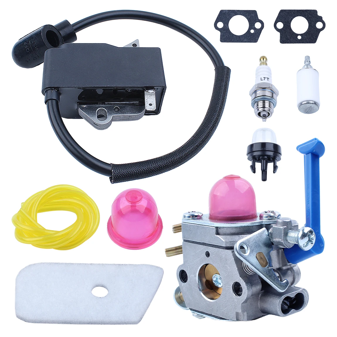 Carburetor Kit For Husqvarna 128C 128L 128LD 128R 128RJ 128CD Air Fuel Filter motosierras