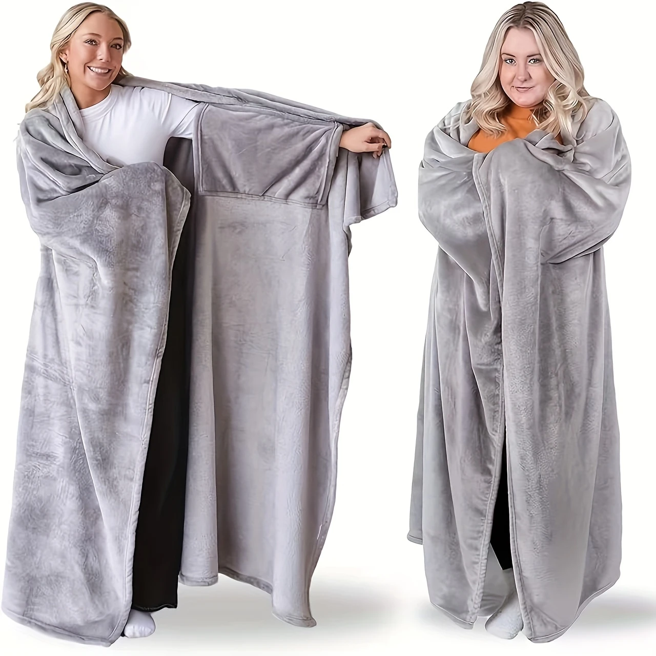 1pc Comfortable Wearable Blanket for Women—Wearable Blanket (Unisex), a Great Gift for Her for Halloween or Christmas—Birthday