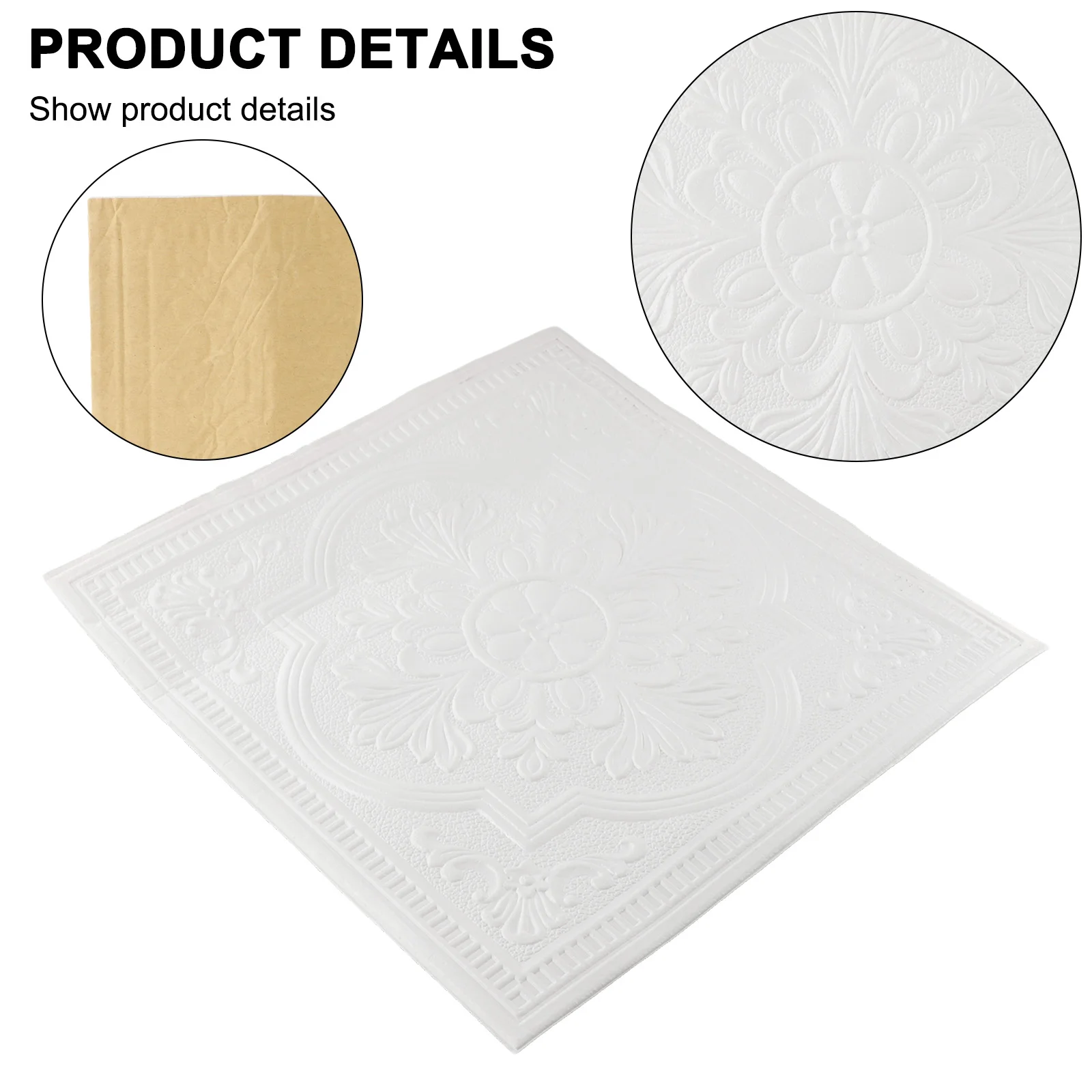 3D Stone Texture Foam Wall Panels for Enhancing Visual Depth on Flat Walls in Living Rooms Bedrooms and Hallways