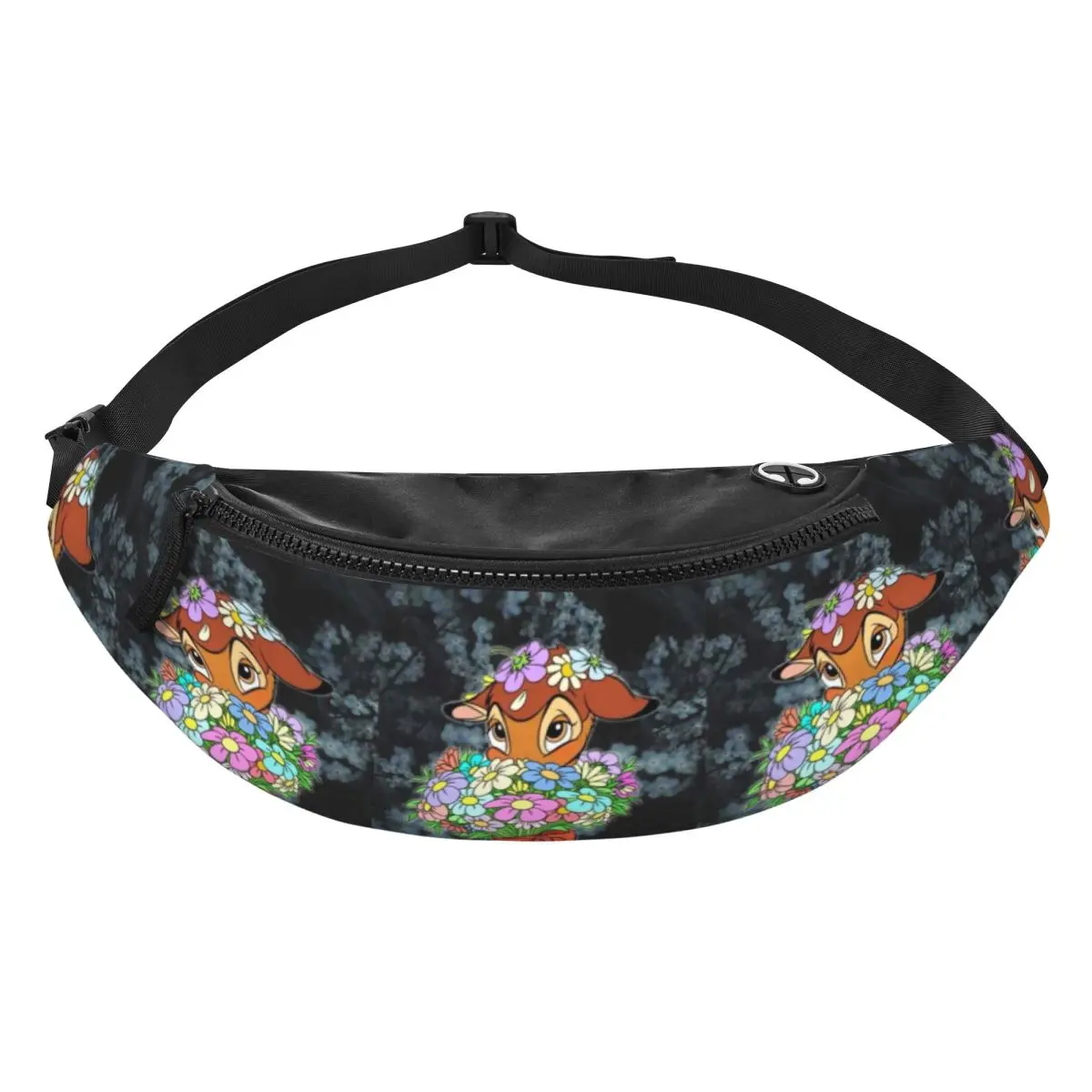 

Стильная поясная сумка B-Bambies в стиле аниме для путешествий и походов, унисекс, через плечо, для телефона и денег