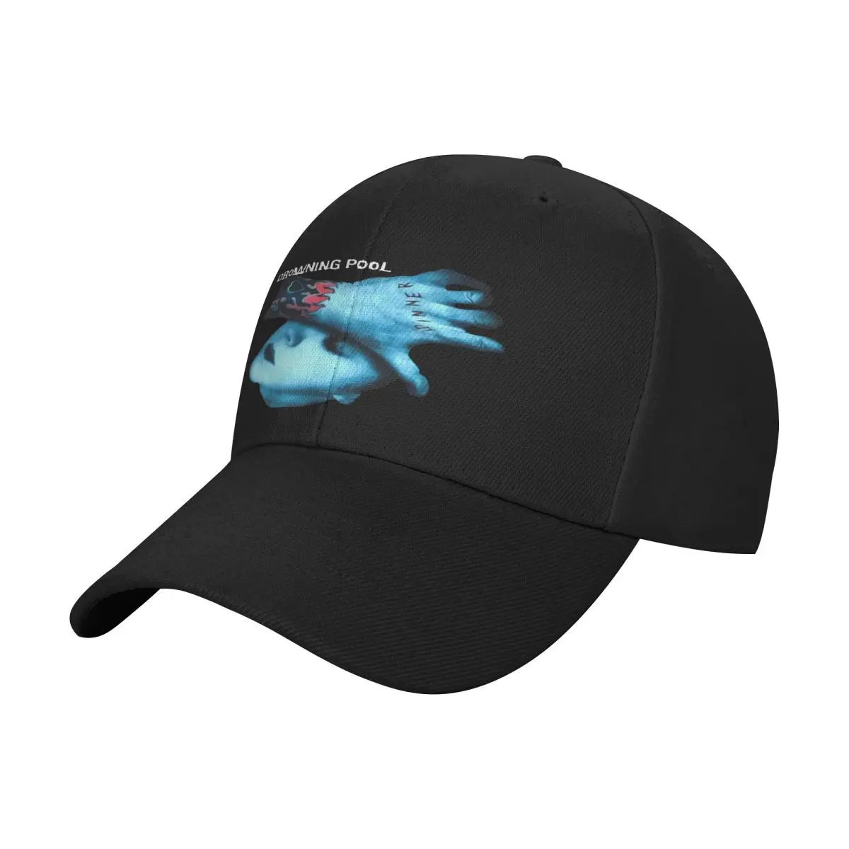 Hot Drowning Pool Sinner 2 Cap Men Summer Hat Cap For Women Cap Free Shipping Man Hat Baseball Cap