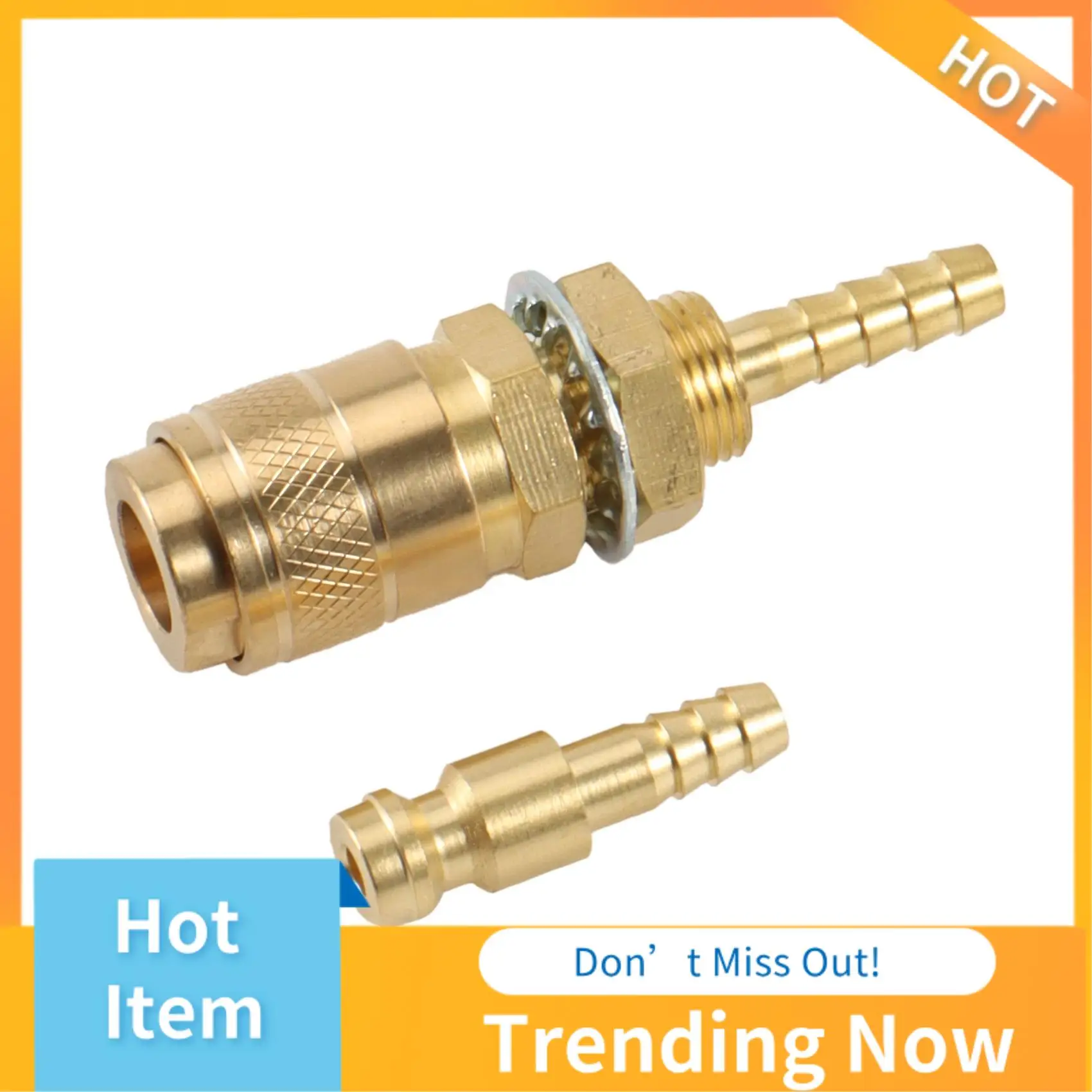 

CMHI-Water Cooled Gas Adapter Quick Connector Fitting For TIG Welding Torch Or MIG Welding Torch Plug