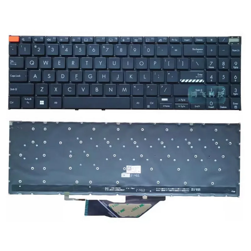f  New Replacement Keyboard For ASUS Vivobook S 16X M5602 S5602 K5602 M3502Z K3502Z