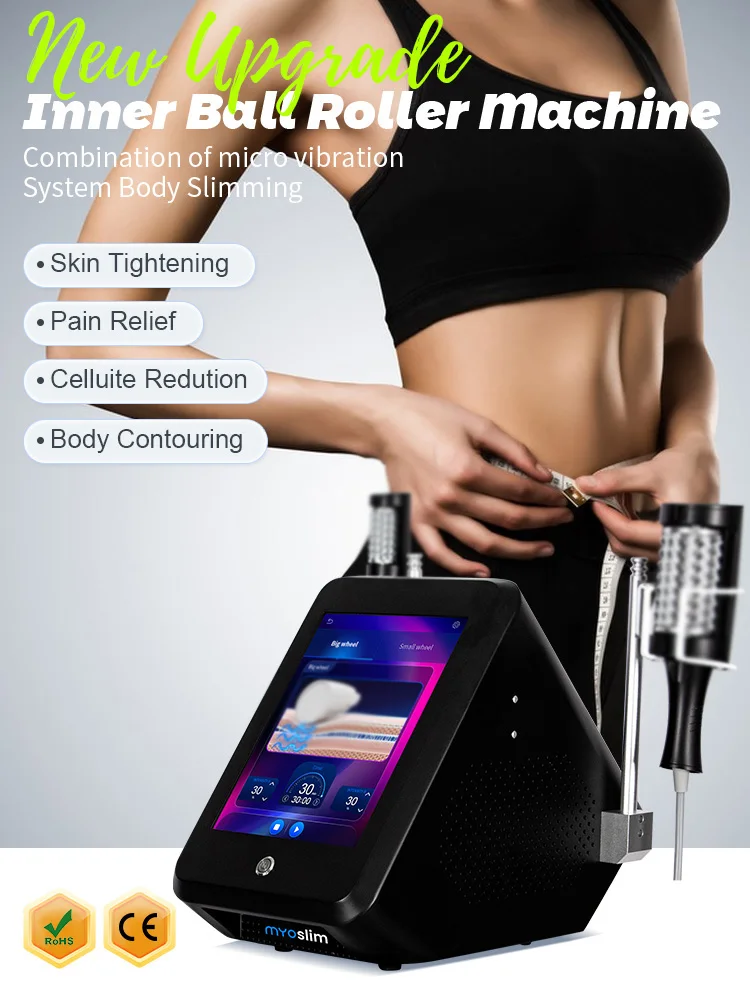 

Neo RF Hi-emt Ems Body Sculpt Machine Inner Ball Roller Machine Vacuum Inner Ball Roller 360 Degree Rolling Cellulite Massag