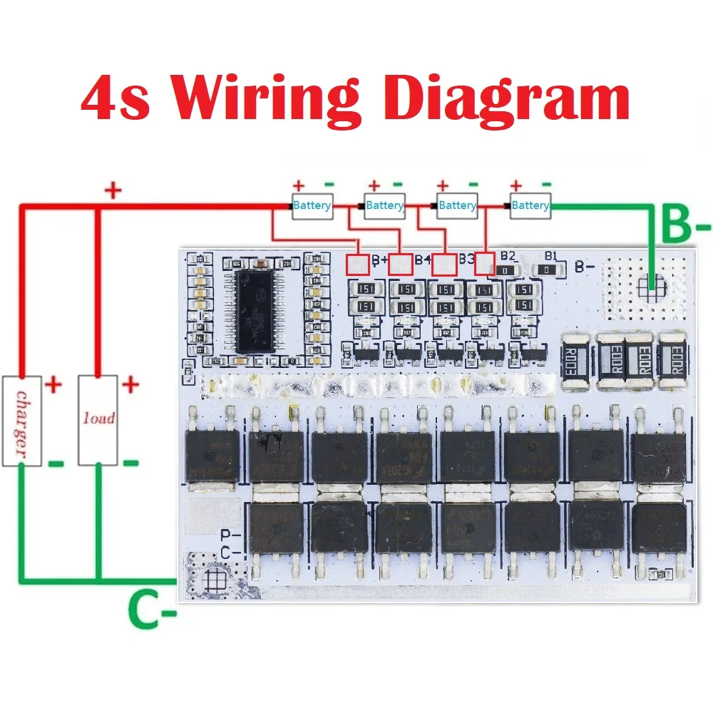 3s/4s/5s BMS 100a 3.7V 12V16.8V 21V Li-ion Lmo Ternary Lithium Battery Protection Circuit Board Li-polymer Balance Charging