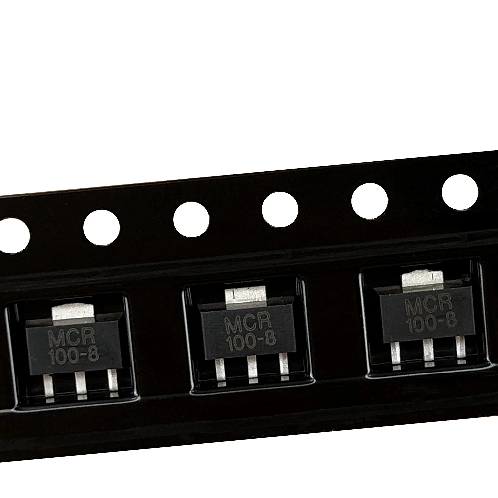 (100pcs) MCR100-8 SOT-89 MCR18 SMD Unidirectional SCR  (Marking 100-8)