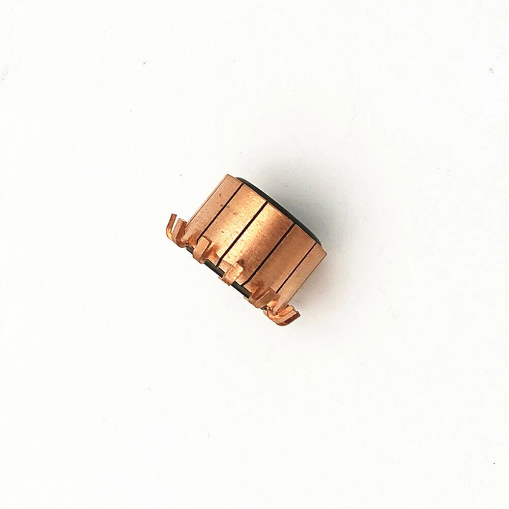 Copper Motor Commutator With Excellent Electrical And Mechanical Properties 8x23x17 (18) Mm 1 Piece With 12P Teeth