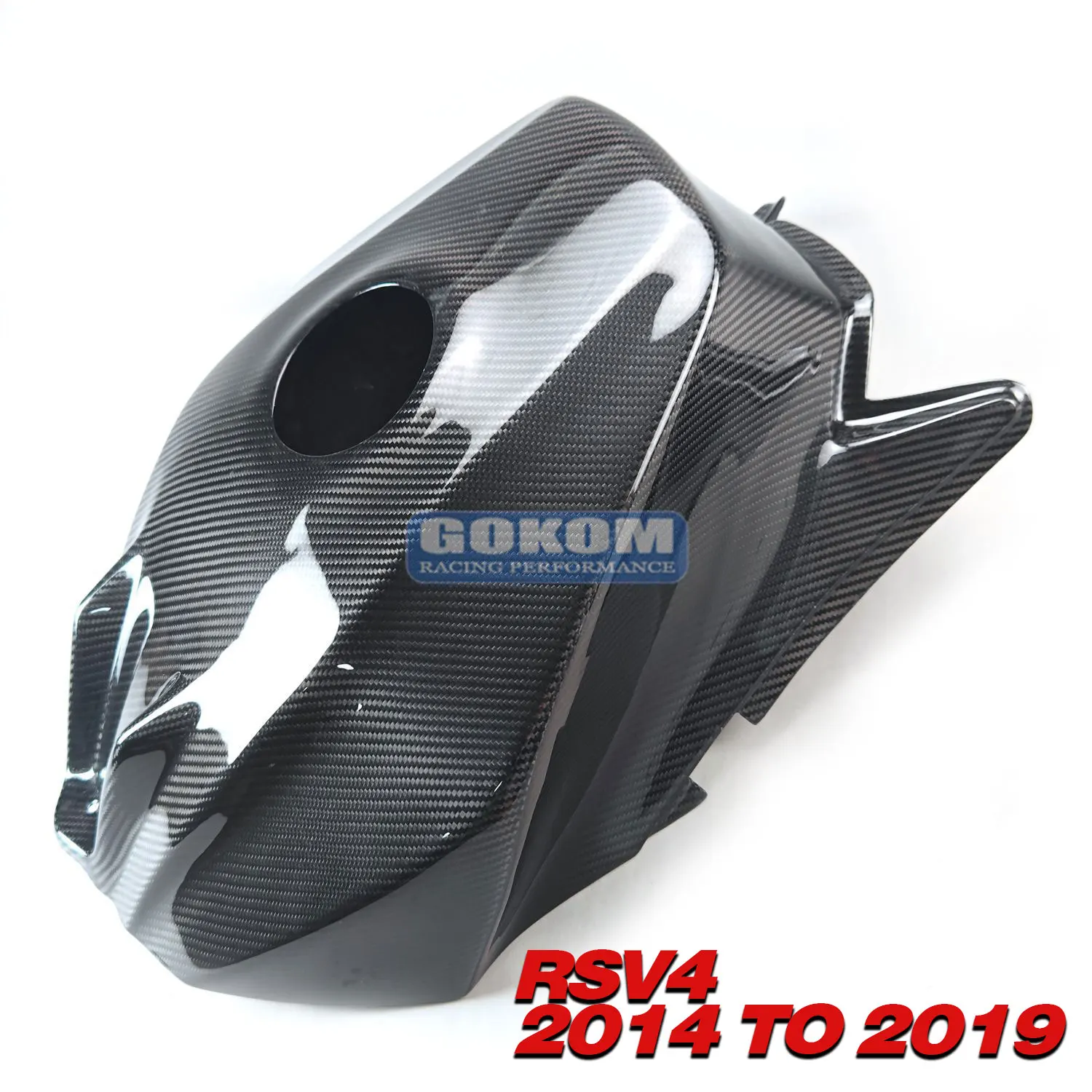 

Gokom Racing Motorcycle Parts Carbon Fiber Upper Tank Cover Higher version FOR Aprilia RSV4 R / RR / RF / Factory 2014 to 2019