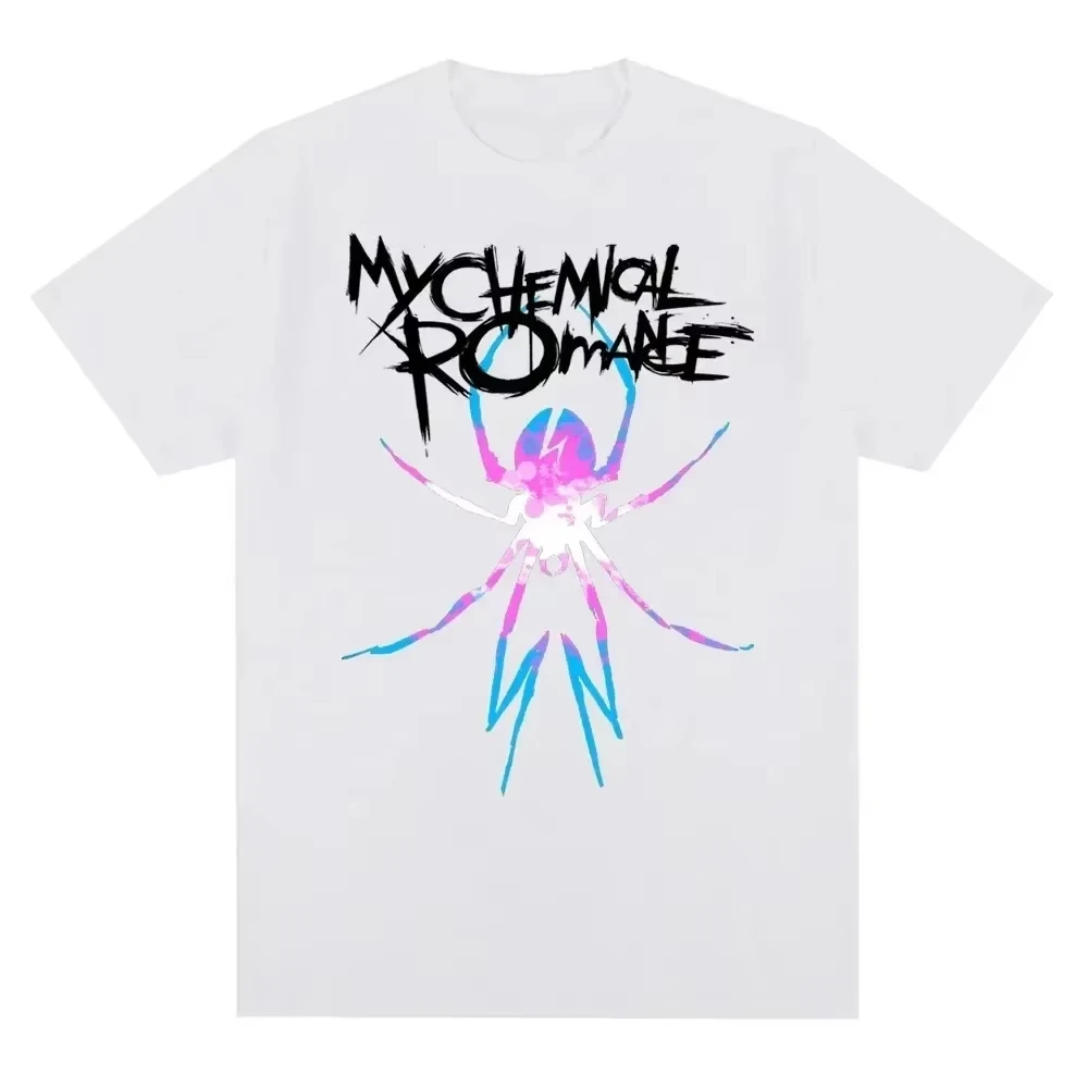 2026 My Chemical Romance T Shirt Women Fashion T-shirts Cool Hip Hop Men Tshirt Casiual Summer Vintage Anime Unisex Top Tee