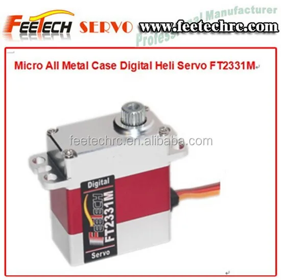Neuer Linearantrieb Modell Rc Flugzeuge Servo Feetech FT2331M Slim Servo 3kg