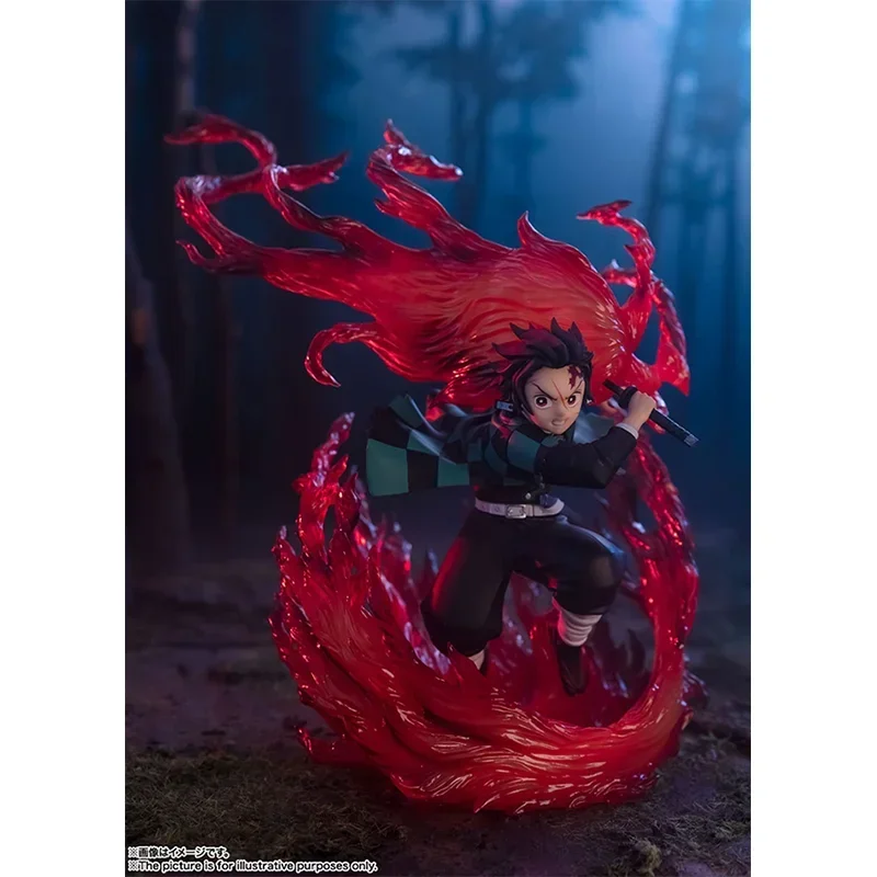 En Stock Original Bandai Figuarts ZERO Anime Demon Slayer Kamado Tanjirou PVC Anime figuras en miniatura de juguete colección adornos regalos