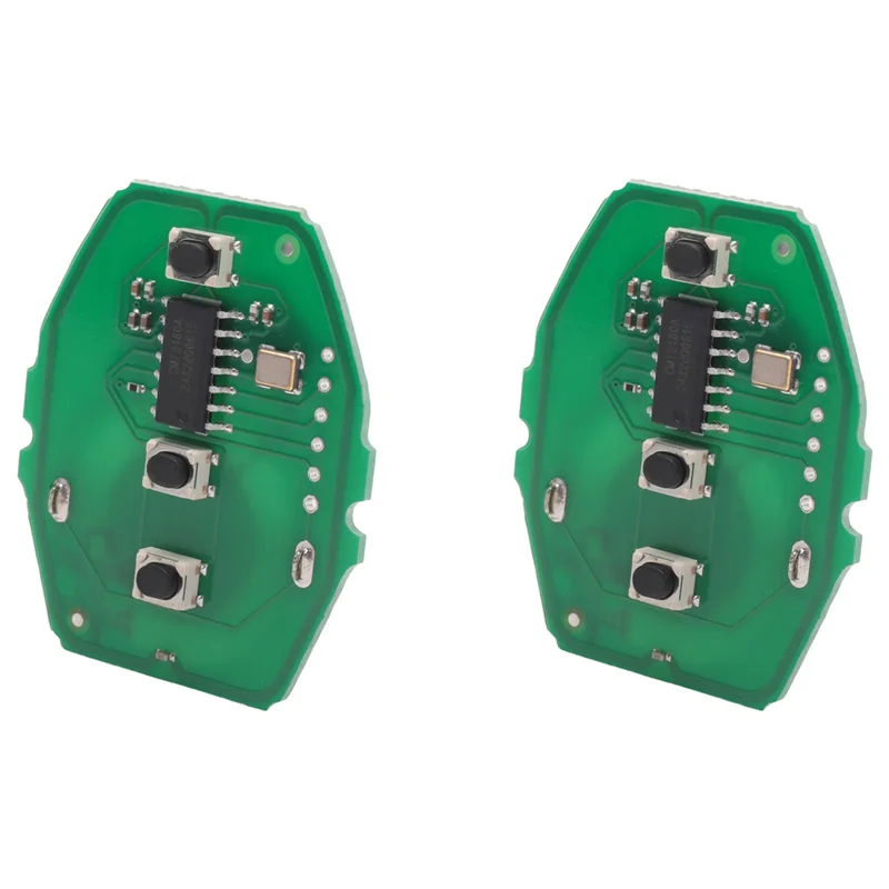 

2X 3-кнопочный пульт дистанционного управления автомобильным ключом, 315 МГц/433 МГц для BMW 3 5 серии E46 E39 EWS без корпуса ключа