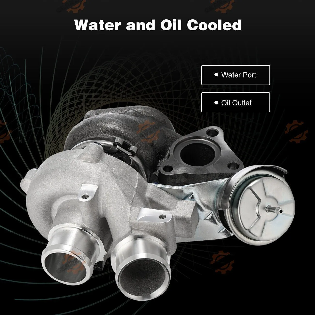 2 توربو يسار + يمين لـ 2013-2016 شاحن توربيني Ford F150 F-150 V6 3.5L Ecoboost