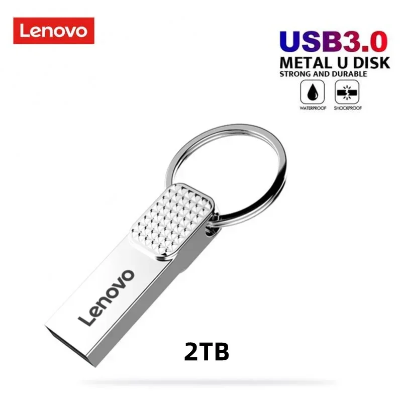 Lenovo 2TB USB 3.0 USB แฟลชไดรฟ์1TB 512GB ไดรฟ์ปากกา128GB เมมโมรี่สติ๊ก256GB USB ไดรฟ์ U Disk MINI pendrive จัดเก็บข้อมูลภายนอก