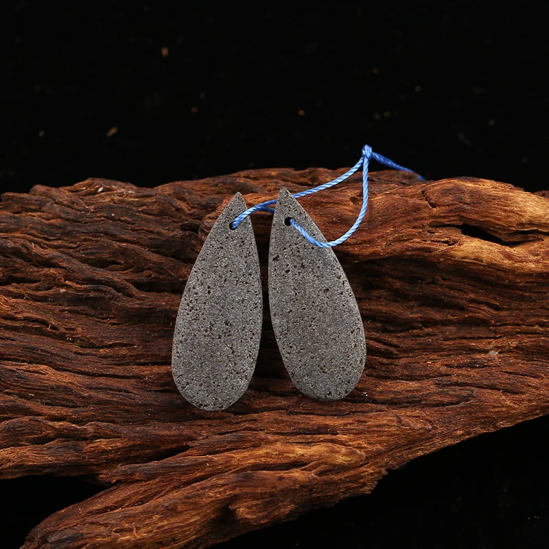 B&F Volcano Quncortz  Earring Beads for Jewelry Making, Handmade Natural stones beads, Stones for jewelry Making Supplies