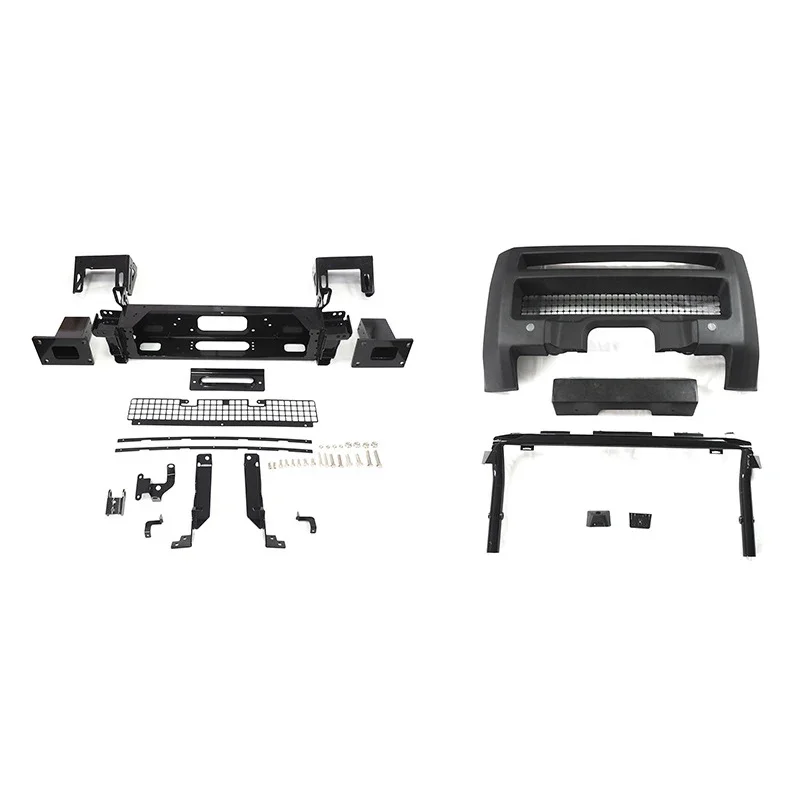 

Conversion Parts Winch Bracket A-Shape Front Bumper Kit For Land Rover Defender 90 110 2020-2023