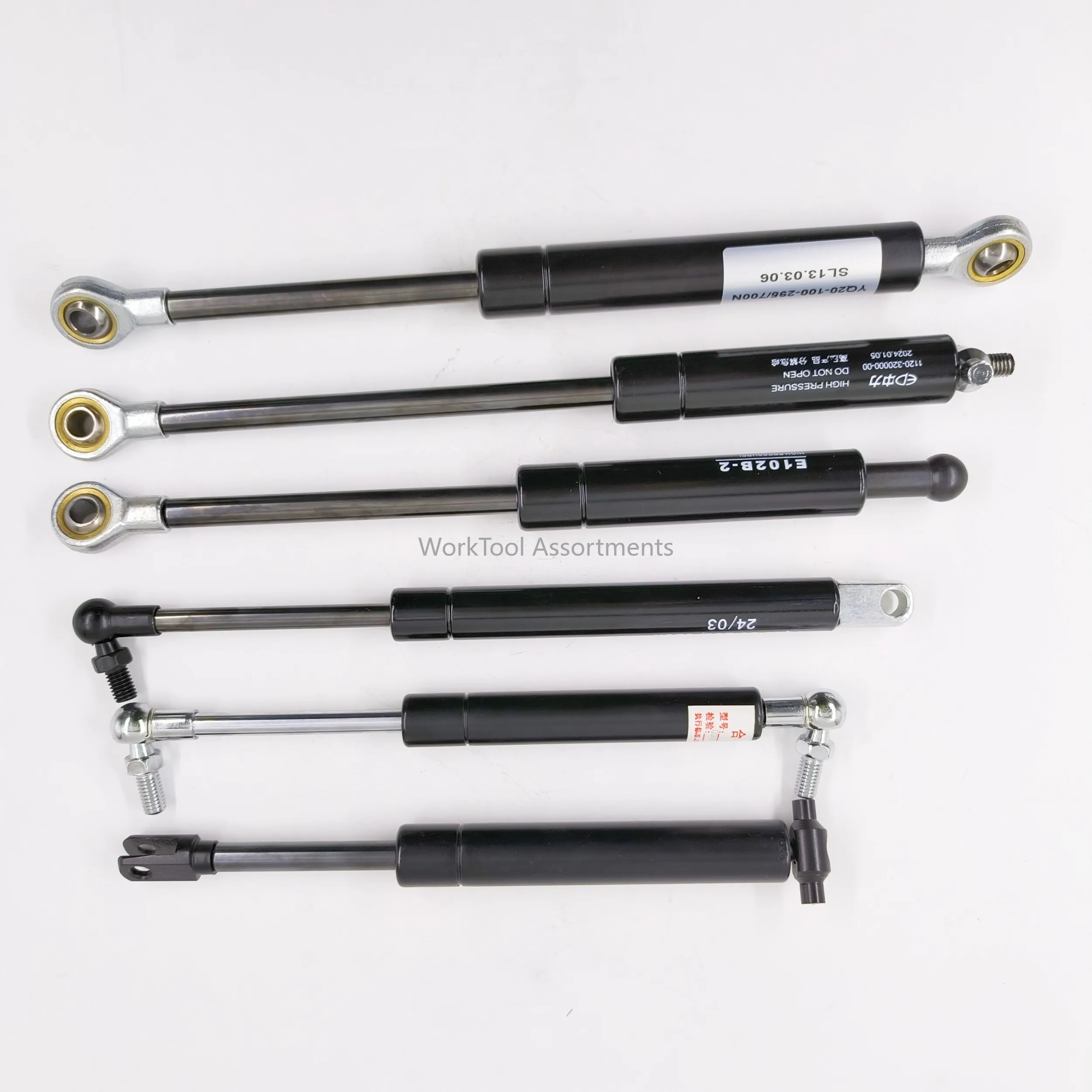 B106G-6  E102B-2 Hydraulic Support Rod Gas Spring For Electric Pallet Jack Stacker Lifting Cylinder Replacement Strut