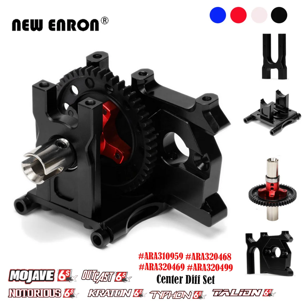 Center Diff Set Straight Shaft ARA310959 ARA320469 ARA320499 For Arrma 6S 1/7 Mojave 1/8 Karton Typhon Outcast Talion Notorious