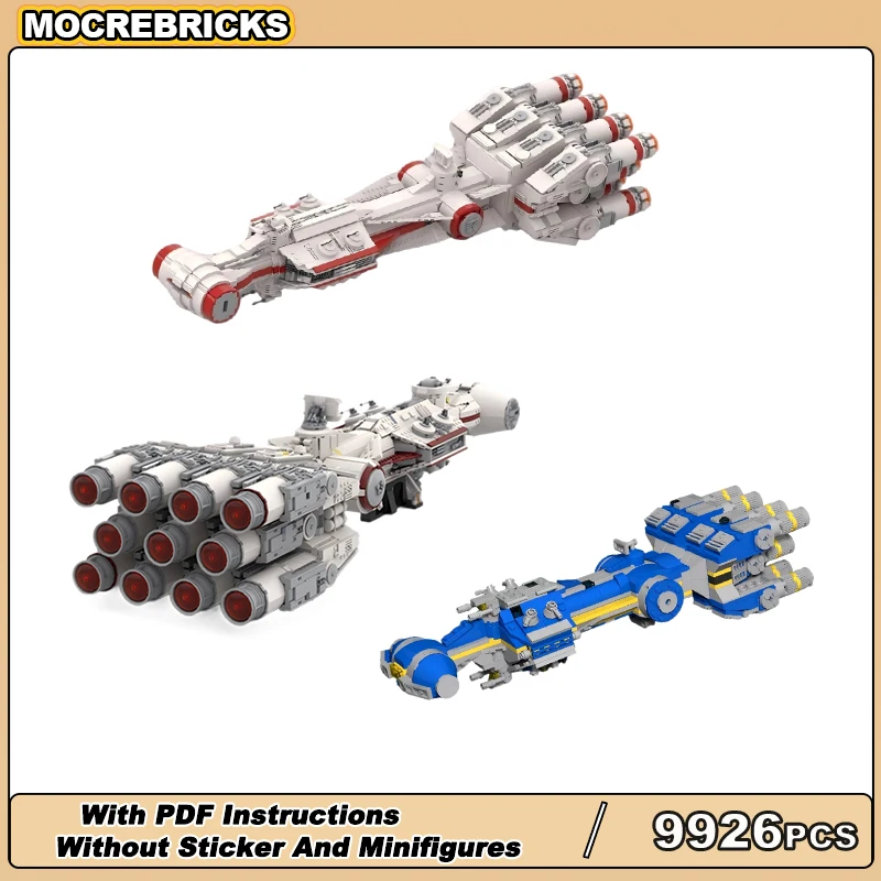 

Серия «Звездный фильм» UCS ScaleTan-tives 4, Corellian CR90 Corvette MOC, набор строительных блоков, модель, собранные игрушки «сделай сам» для мальчиков