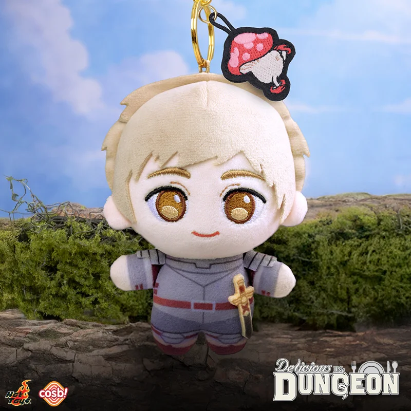 Echte Hottoys Cosbi Delicious In Dungeon Blind Box Plüsch-Schlüsselanhänger-Kollektion Marcille Laios Falin Entzückendes trendiges Spielzeuggeschenk