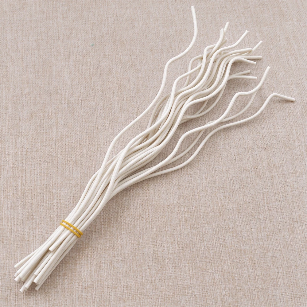20Pcs Curly Rattan Reed Diffuser Sticks Aromatherapy Essential Oil Volatile Refill Sticks Home Decor Decorative Diffuser Rods