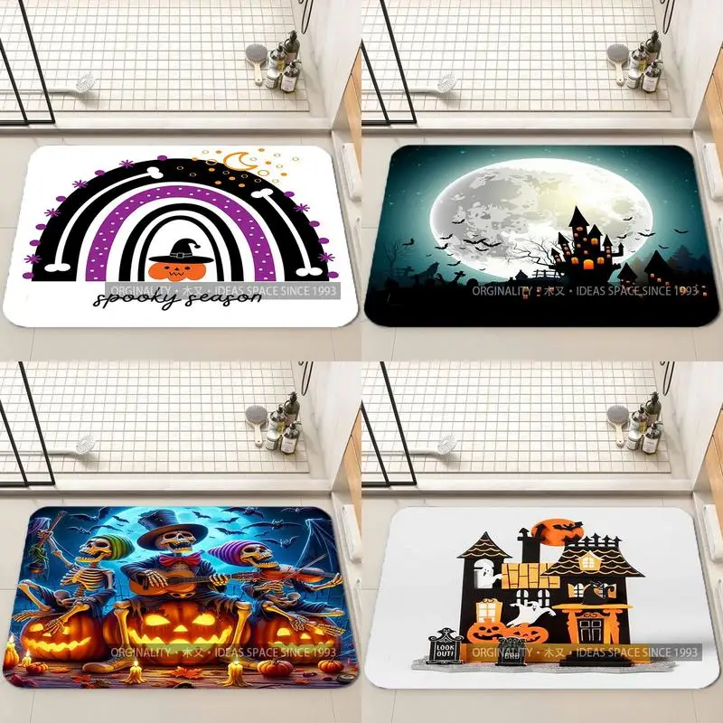 

Spooky Rainbow Mat Living Room Decoration Home Sofa Non-Slip Carpet Study Bedroom Tatami Children'S Soft Floor Mat