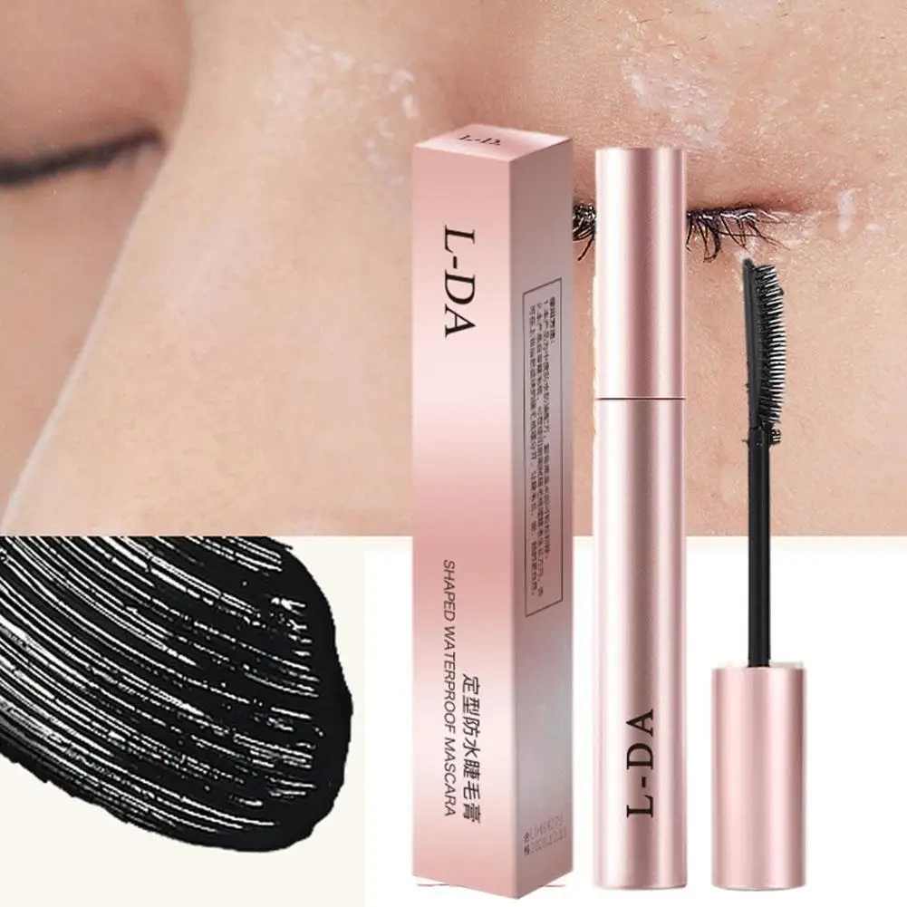 Mascara waterproof pour allonger et recourber les cils, longue durée, extension rapide des cils, maquillage pour femmes, séchage, recourbé, G0B1