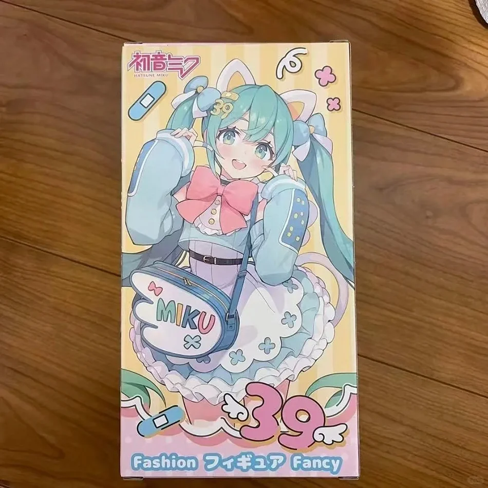 New Hatsune Miku Anime Figure Toys Fashion Fancy MIKU Kawaii Cartoon PVC Action Figurine Model Dolls Birthdays Gifts Kids view 6