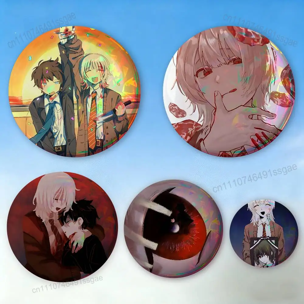 

Game S-Saihate S-Station Badge Pins For Friend, Backpack, Clothing, Collectible Accessories, Jewelry Gift