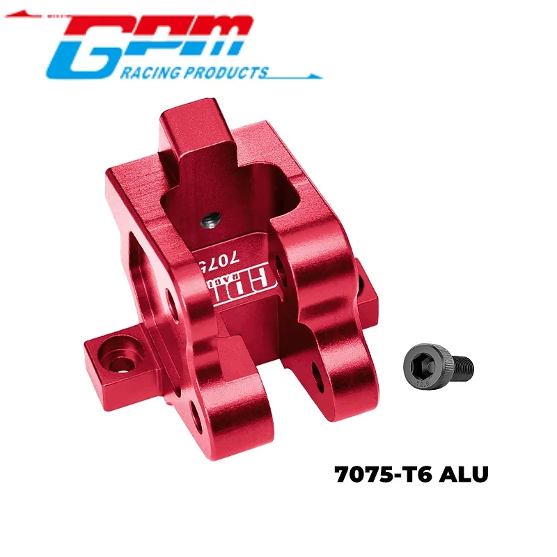 Suporte Central Traseiro em Liga 7075 GPM MKV6015R para Upgrade RC ARRMA 1/8 KRATON 6S EXB / KRATON 6S V6 / NOTORIOUS 6S V6