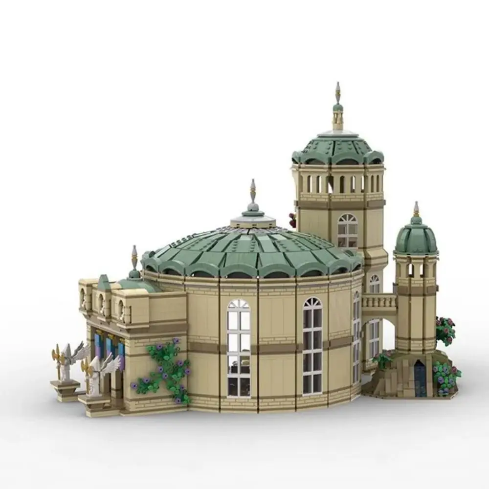 4754pcsMOC-135332 Star Movie Serie Theed Royal Palace Building Block MOC Military Model Assembly Bricks Toy For Kid Gift