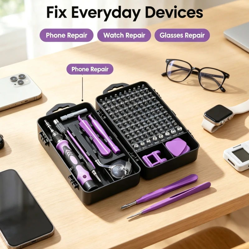 Multi-functional multi-purpose dismantling full set of tools special-shaped screwdriver