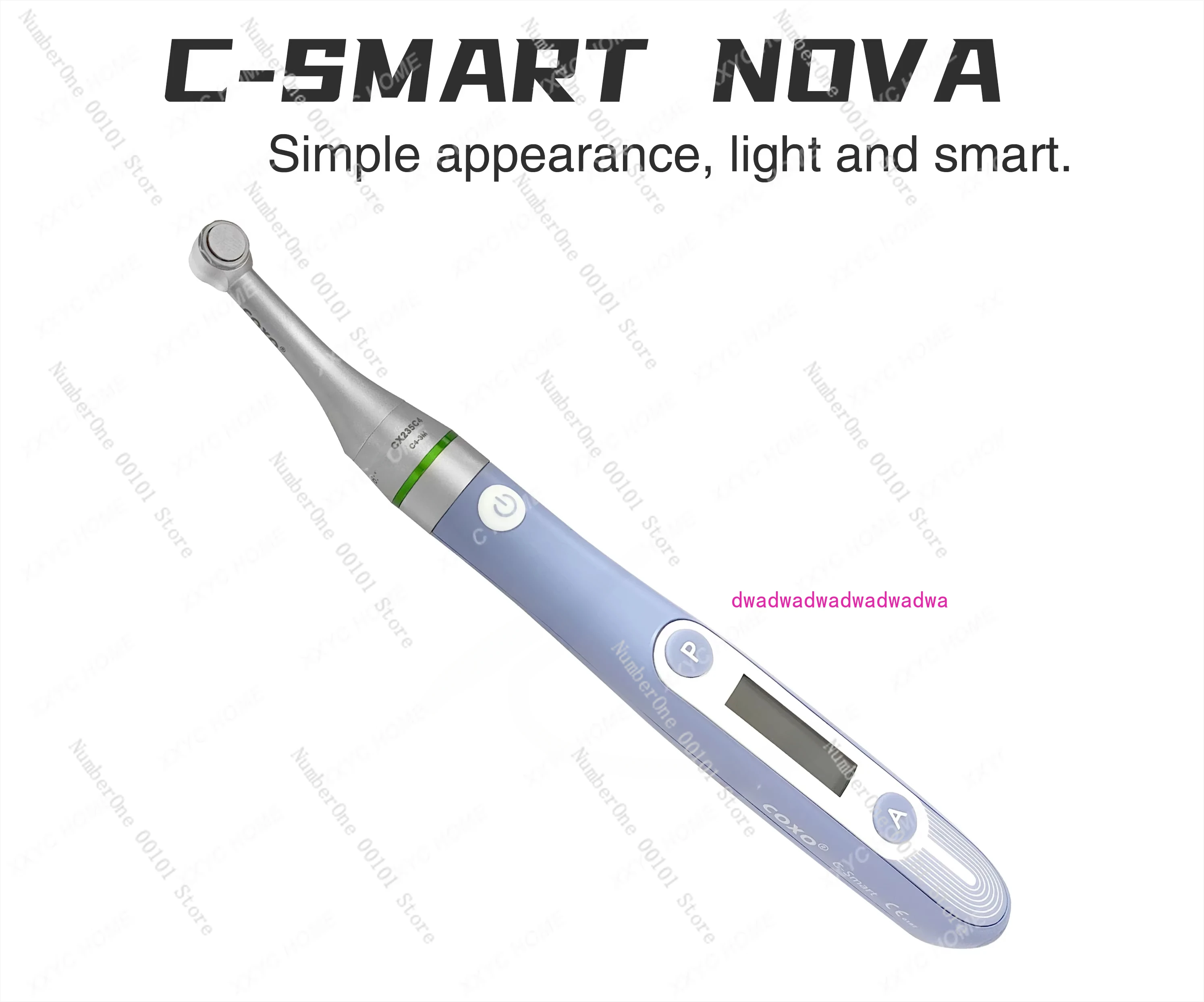 Dental Wireless Endo Motor 16:1 Head  360°Adjustable Handpiece for Root Canal Treat T-Mode Endodontic Motor