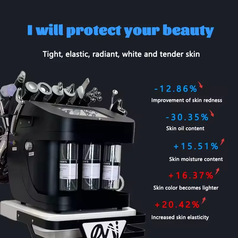 The Newest Design Multifunctional Skin Care Hydro Dermabrasion Machine Hydro Microdermabrasion Black Head Removal Facial Machine