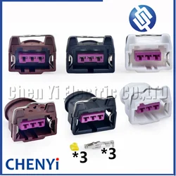 3 Pin Auto Fuel Injector connector ECU Sensor PSA Knock Sensor Speed Sensor Plug 144474-2 144474-3 144474-4 144474-5 443906233