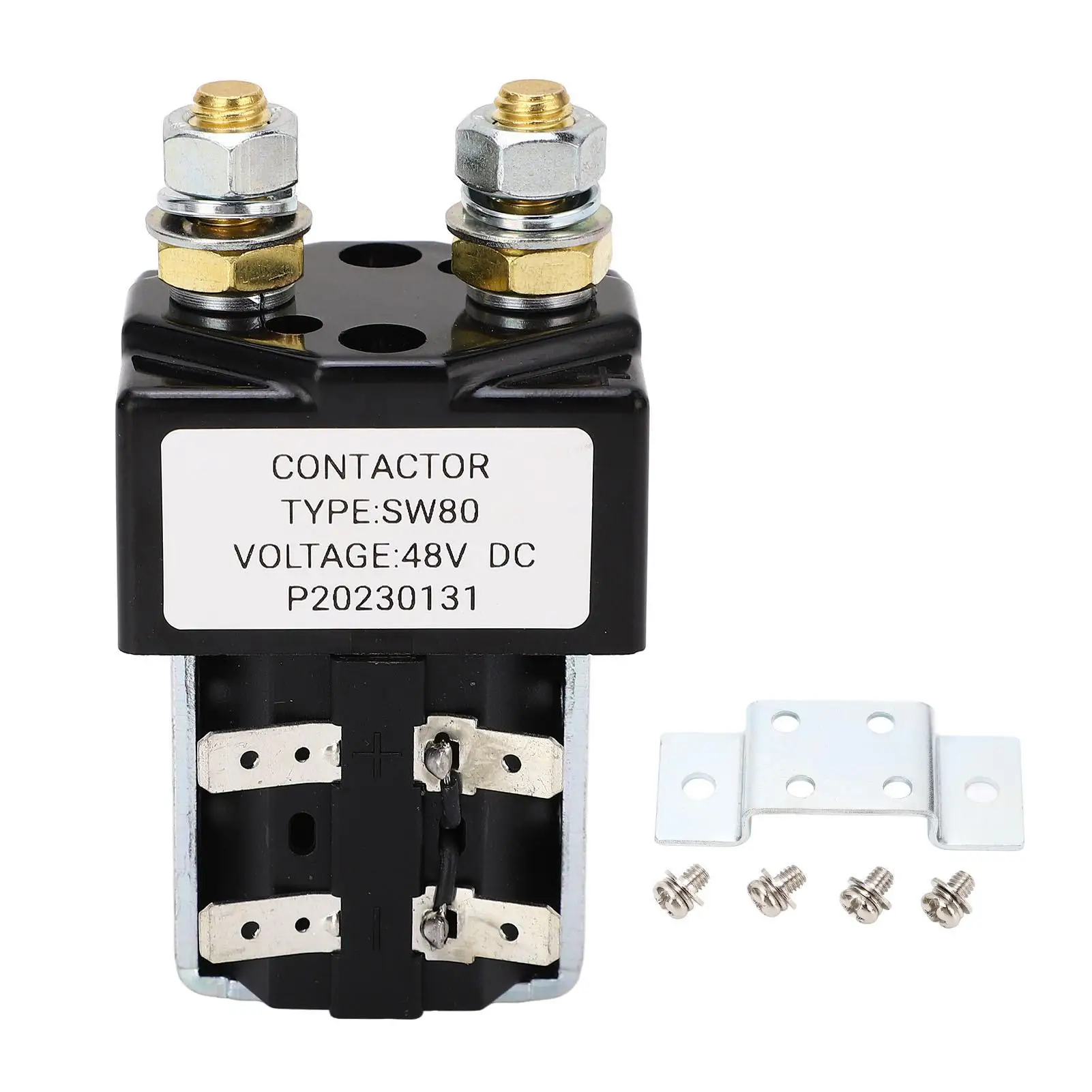 

Contactor for relay Metal Alloy Starter Solenoid for relay Temperature Resistance 48V Current Control Long Durability Safe for