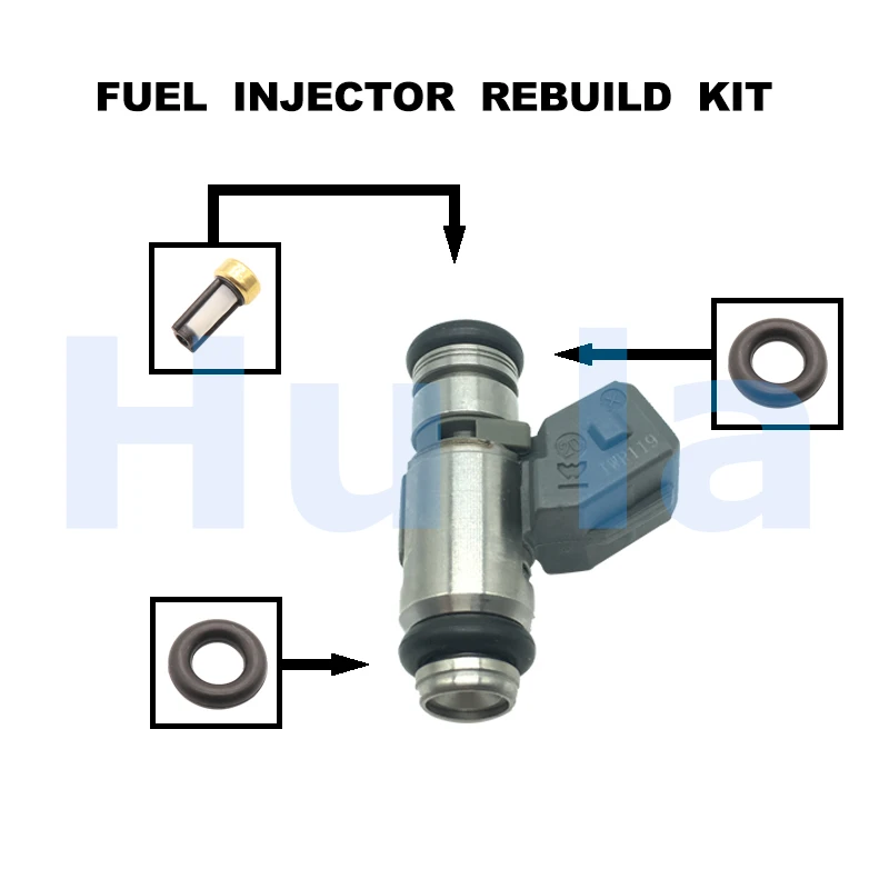 

Fuel Injector Repair Kits Gasoline Gasket for Ford Fiesta V KA 1.3 i 2001-2008 iwp-119