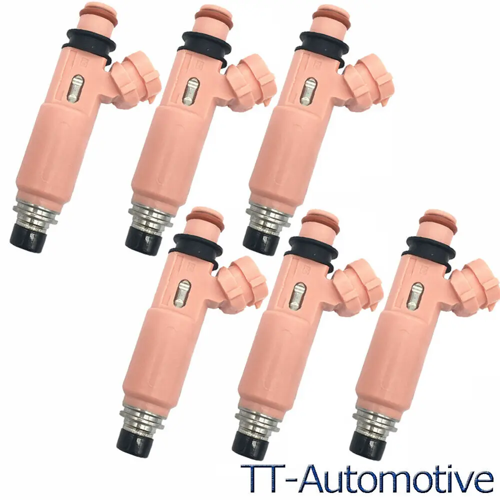 

6X Fuel Injectors For Toyota Sienna Lexus RX330 2004-2006 RX400h 2006-2007 3.3L