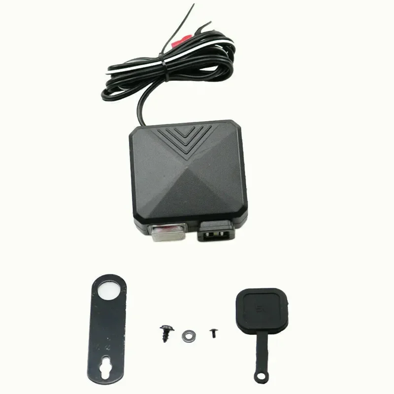 12V Motorcycles Waterproof Phone Charger Dual USB Socket Power Adapter