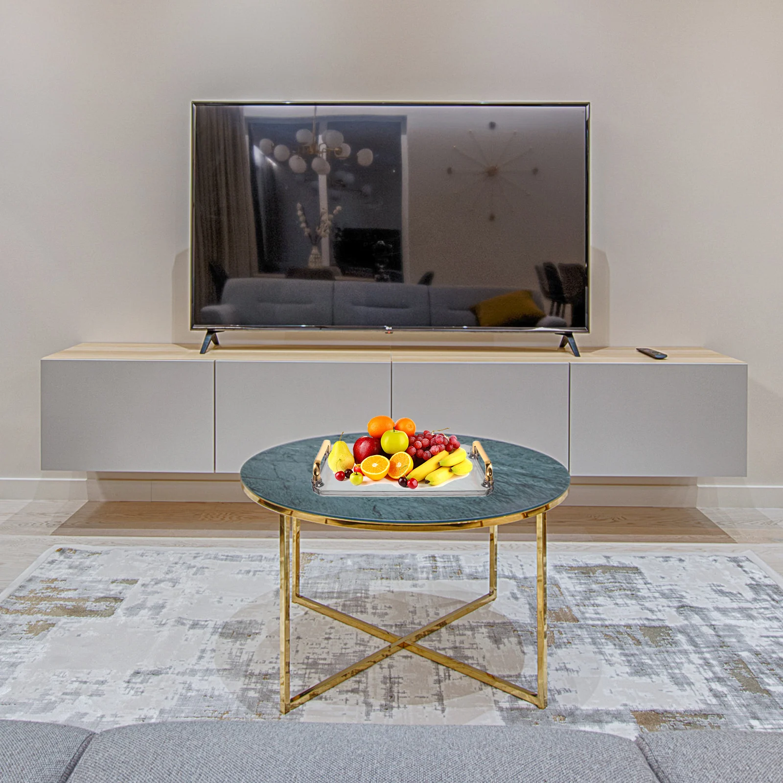 アクリル収納トレイジュエリーホルダーデスクトップオーガナイザー化粧台旅行化粧プレートクリアプレミアム素材耐久性実用