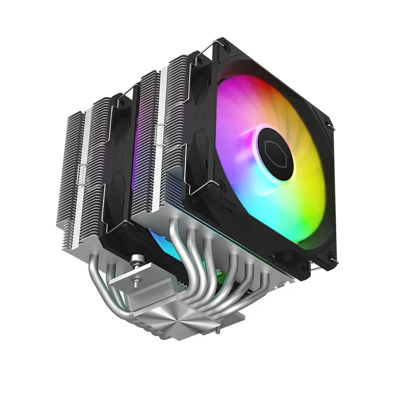 Cooler Master T620S Radiator Double Tower 6 Heat Pipe CPU Cooler Double ARGB Cooling Fan LGA1700 1200 115X AM4 AM5 Air-cooled