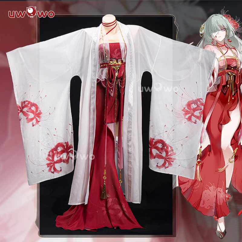 

PRE SALE UWOWO Phrolova Cosplay Game Wuthering Waves WuWa Chinese Hanfu Style Fanart Phrolova Cosplay Costume Halloween Costume