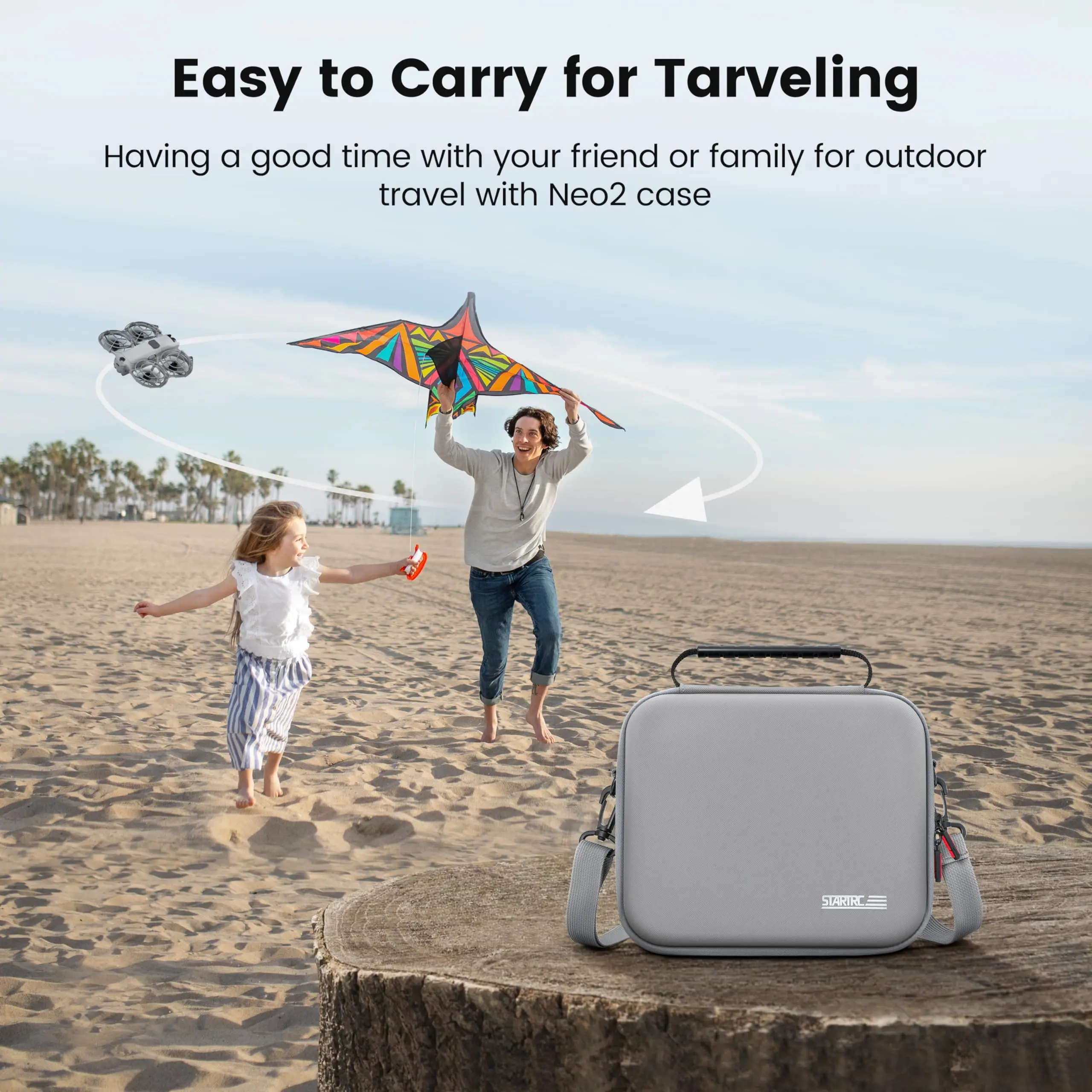 กระเป๋าสะพายไหล่ PU แบบพกพา Ne - Drone Battery Bag บทวิจารณ์และราคา