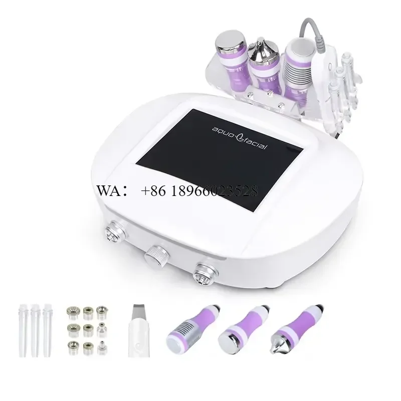 WMWMNU Hot Sale Professional Portable Ultrasonic Scrubber Vibration Dermabrasion Facial Care Beauty Device