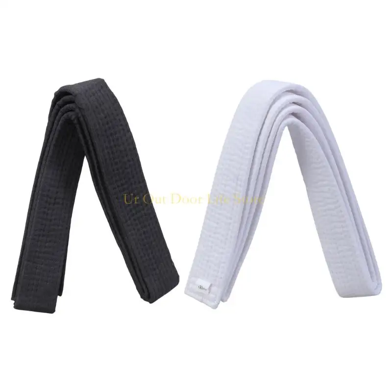 Cinturón karate cinturón karate cinturón karate 77uf Cintor blanco 180 Cinturón suave largo para niños