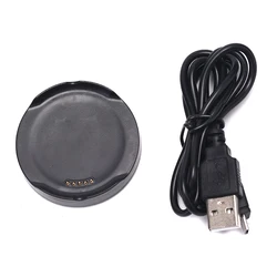 USB Charger Cradle Charger Dock Adapter for LG G watch R W110 W150 Smart Watch Charging Cable Base