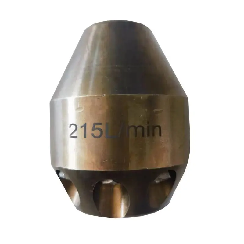 M22/M36 1.5kg Mine High-pressure Cleaning Vehicle Quenching Nozzle 135-350L/min Sewage Dredging and Dredging Ceramic Core Nozzle