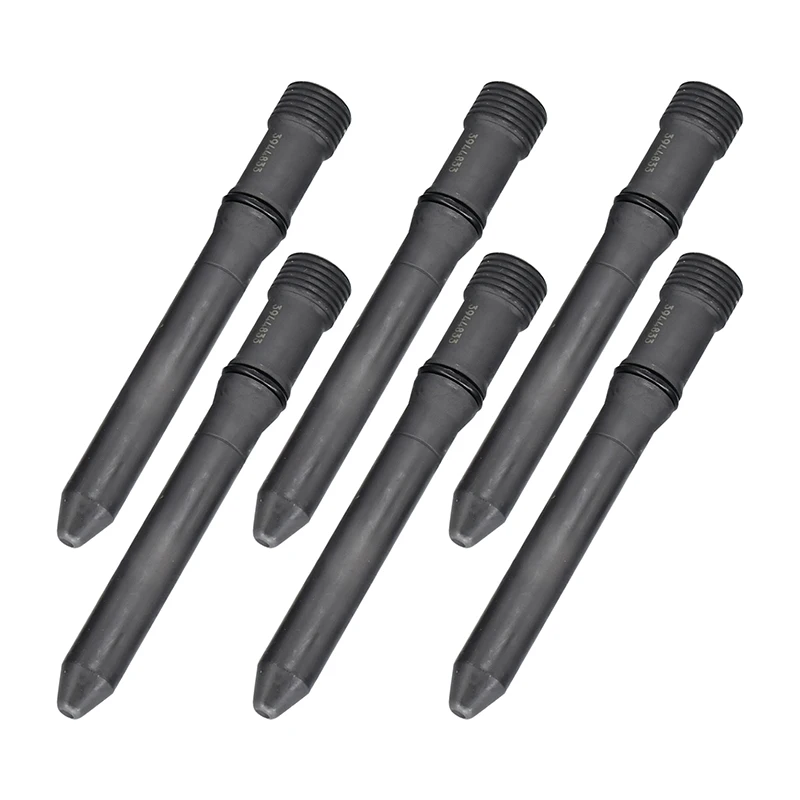 

3944833 Fuel Injector Connector Tube 6PCS Compatible with Dodge Cummins 1998-2002 5.9L 24V Engine Diesel