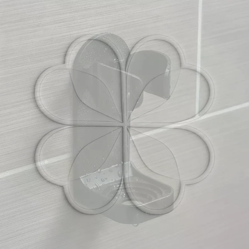 Punch-Free Self Adhesive Shaver Holder Wall Mounted Waterproof Razor Toothbrush Storage Rack for Bathroom Shower Use