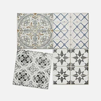 Self-Adhesive Wall Tile Decals, Peel and Stick Tile Stickers, Waterproof Backsplash Stickers for Kitchen Bathroom Decor, 24Pcs